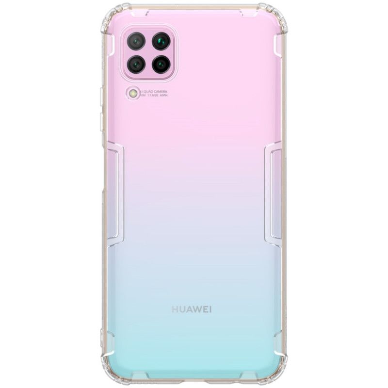 Skal Huawei P40 Lite Grå Förstärkt Transparent Nillkin