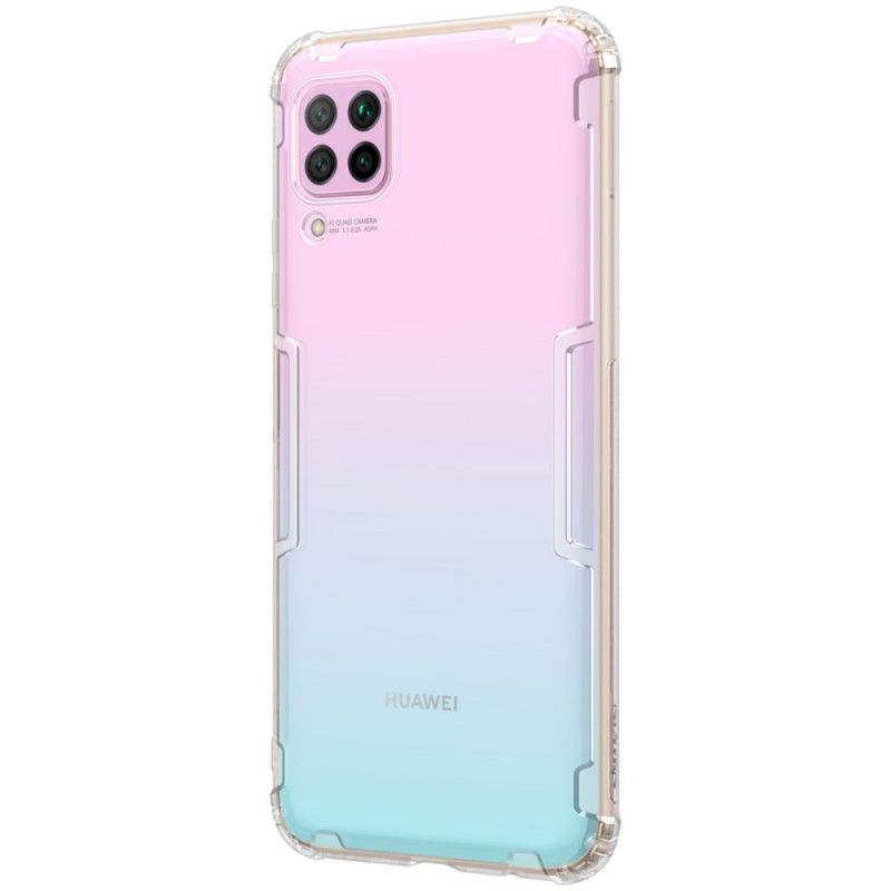 Skal Huawei P40 Lite Grå Förstärkt Transparent Nillkin