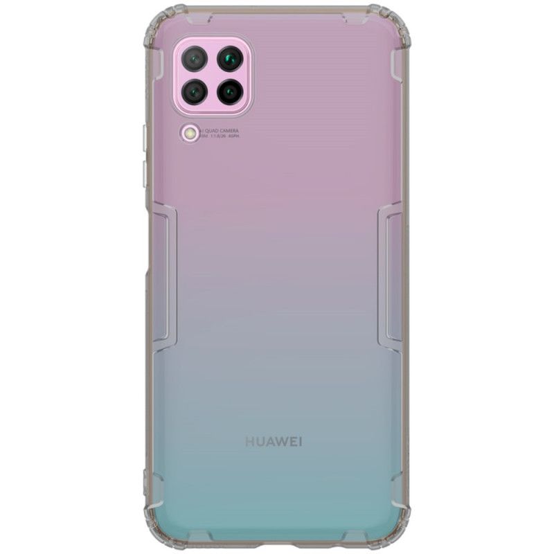 Skal Huawei P40 Lite Grå Förstärkt Transparent Nillkin