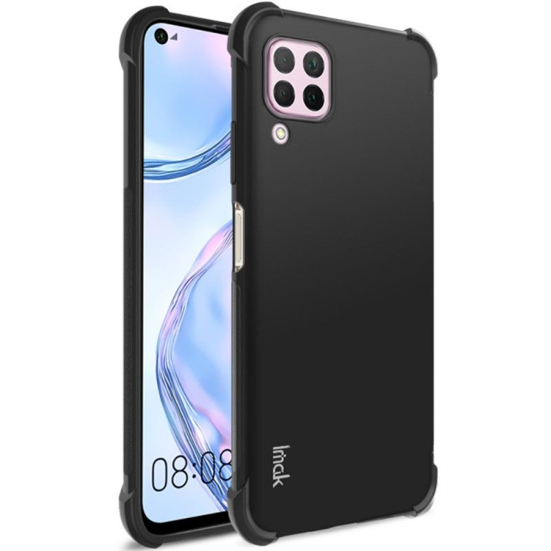 Skal Huawei P40 Lite Svart Flexibel Silikonimak