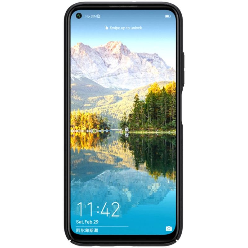 Skal Huawei P40 Lite Svart Stel Frostad Nillkin