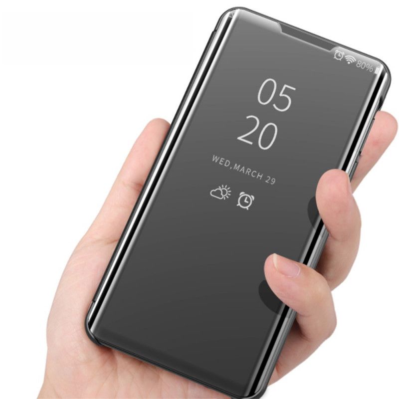 Folio-fodral för OnePlus 8 Svart Spegel