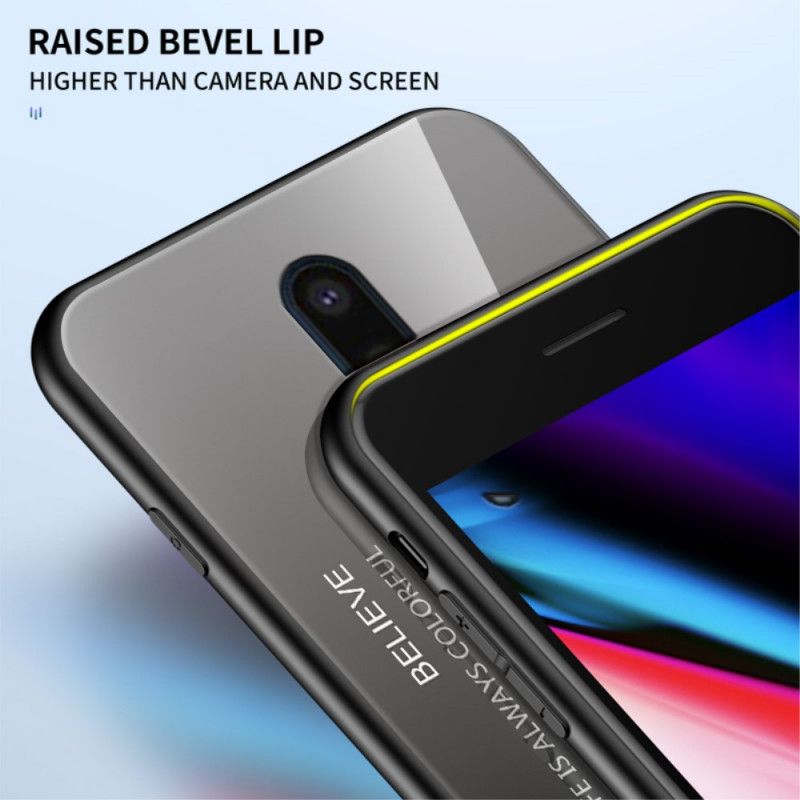 Skal OnePlus 8 Grå Hej Härdat Glas