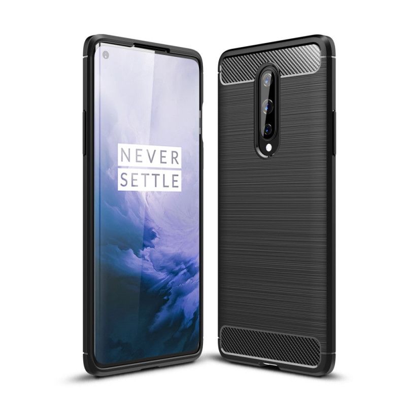 Skal OnePlus 8 Svart Borstad Kolfiber