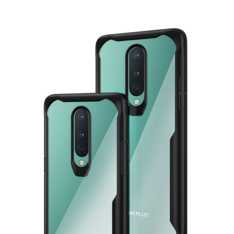 Skal OnePlus 8 Svart Mobilskal Hybridfasade Kanter