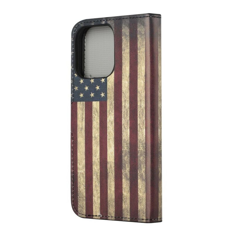 Fodral För iPhone 13 Pro Usa-flagga