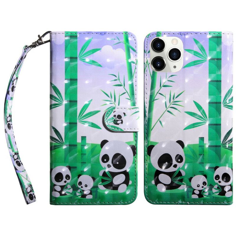 Fodral iPhone 13 Pro Light Spot Pandas