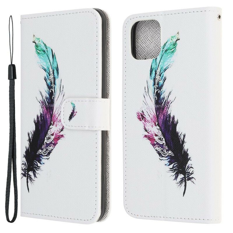 Fodral iPhone 13 Pro Strap Feather