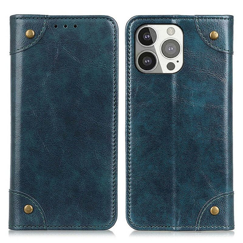 Folio-fodral iPhone 13 Pro Vintage Nitar