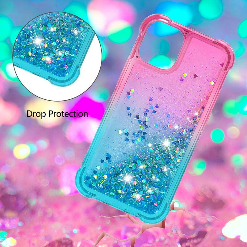 Skal För iPhone 13 Pro Glitterfärger