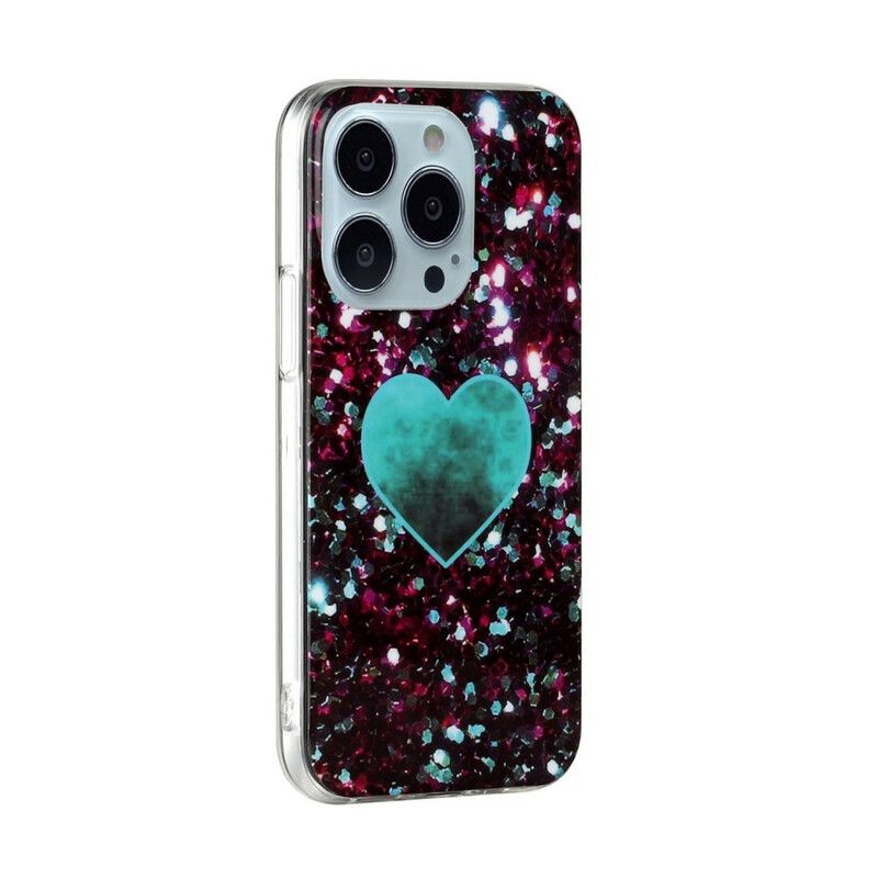 Skal iPhone 13 Pro Glitter Marble