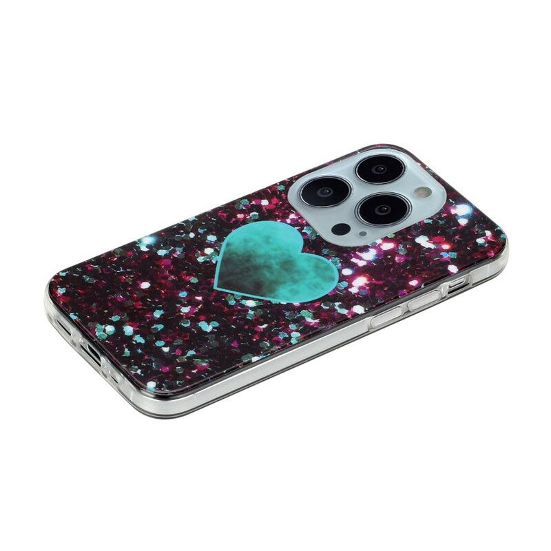 Skal iPhone 13 Pro Glitter Marble