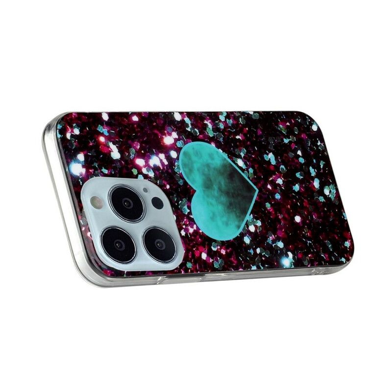 Skal iPhone 13 Pro Glitter Marble