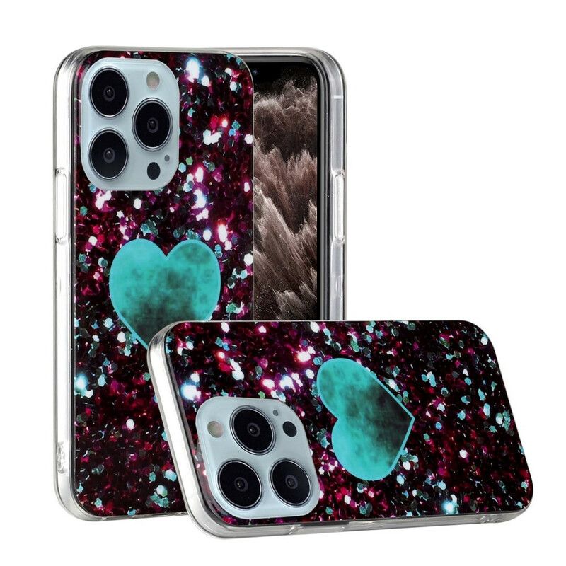 Skal iPhone 13 Pro Glitter Marble