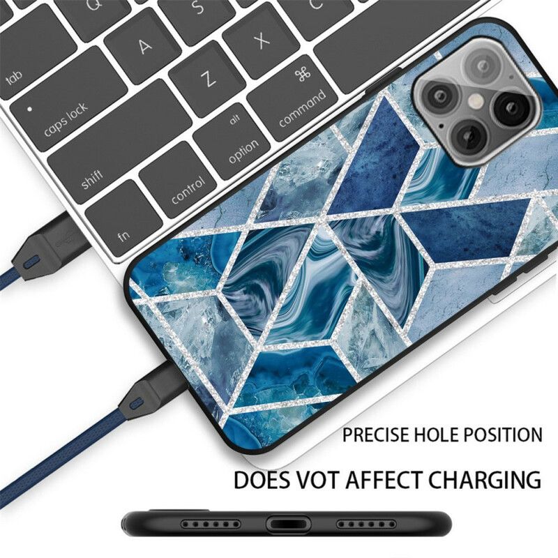 Skal iPhone 13 Pro Glitter Marble