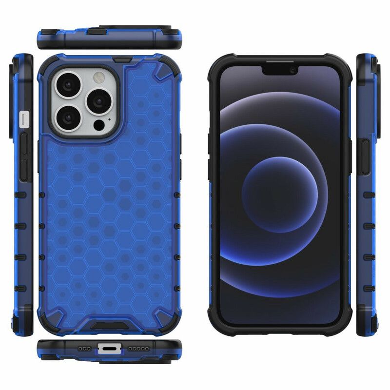 Skal iPhone 13 Pro Honeycomb Style