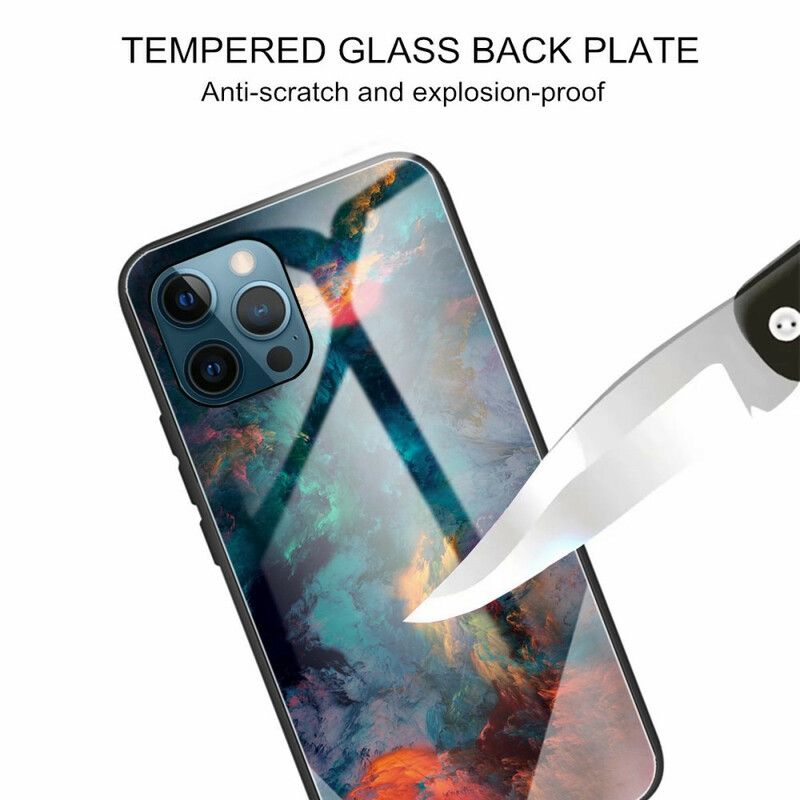 Skal iPhone 13 Pro Telefonfodral Himmelhärdat Glas