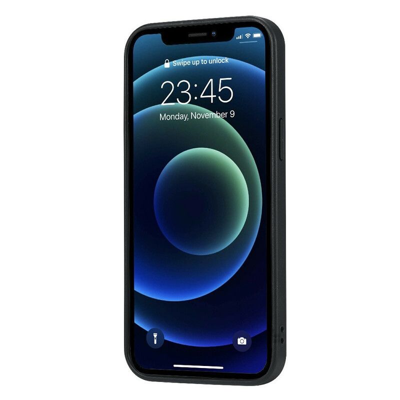 Skal iPhone 13 Pro Telefonfodral Korthållare Stödrem