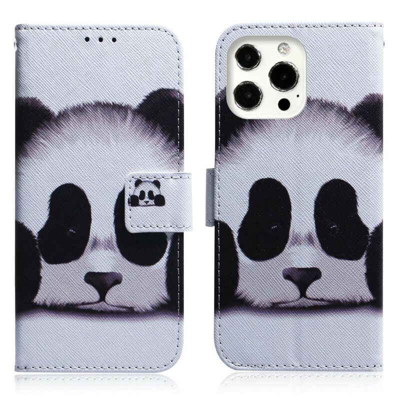 Skyddsfodral iPhone 13 Pro Panda Face