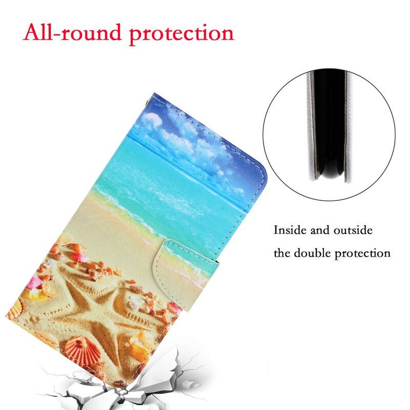 Skyddsfodral iPhone 13 Pro Strappy Beach