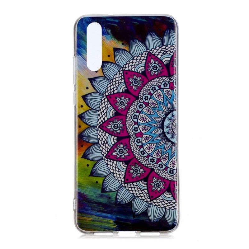 Skal Huawei P20 Fluorescerande Mandala