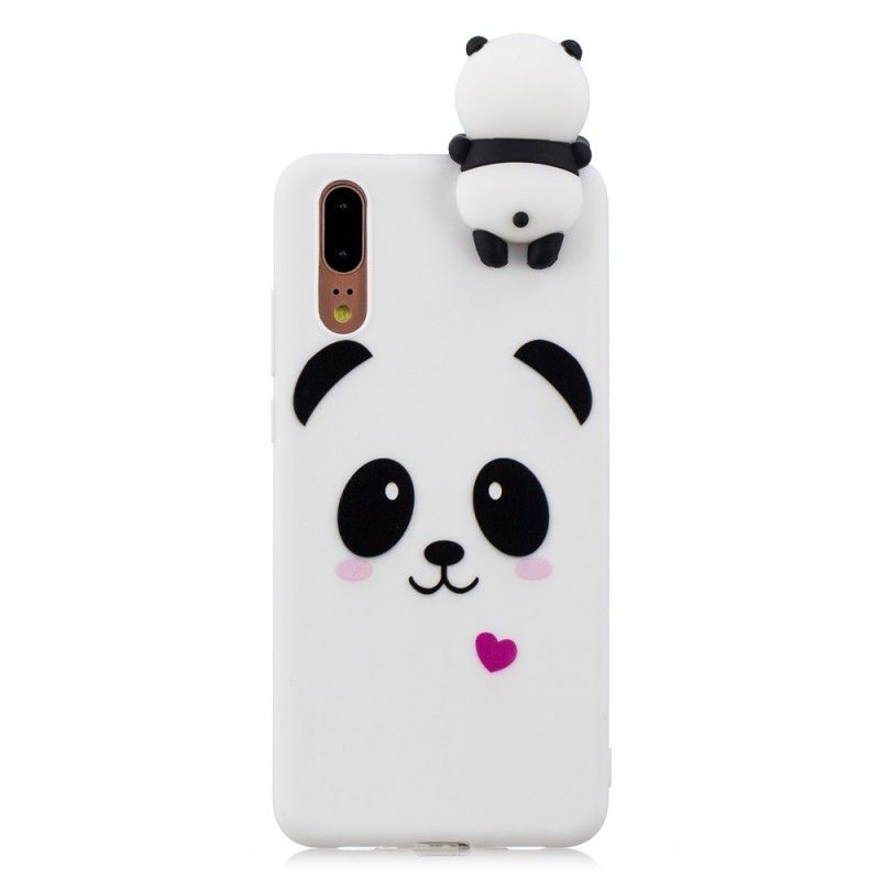 Skal Huawei P20 Rolig 3D Panda