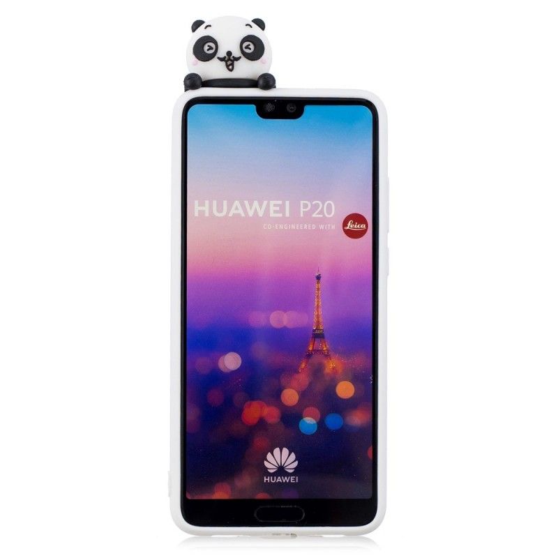 Skal Huawei P20 Rolig 3D Panda