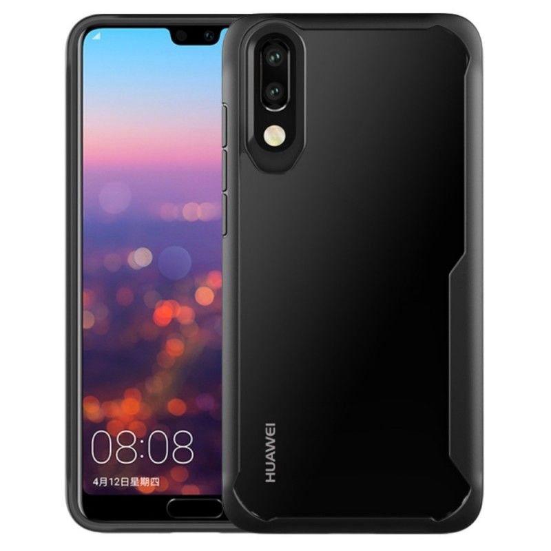 Skal Huawei P20 Svart Mobilskal Premium Hybrid