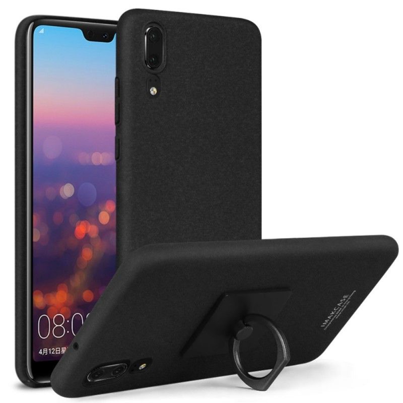 Skal Huawei P20 Svart Mobilskal Ring