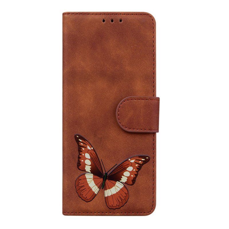 Fodral Xiaomi Redmi Note 11 Pro / 11 Pro 5G Skin-touch Butterfly