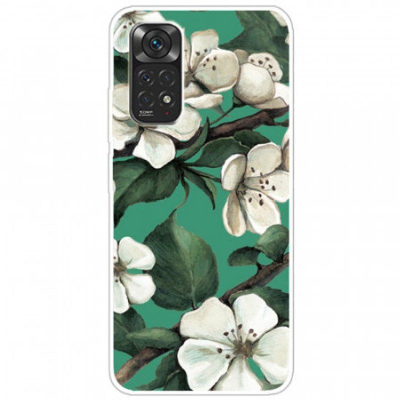 Skal Xiaomi Redmi Note 11 Pro / 11 Pro 5G Vita Blommor