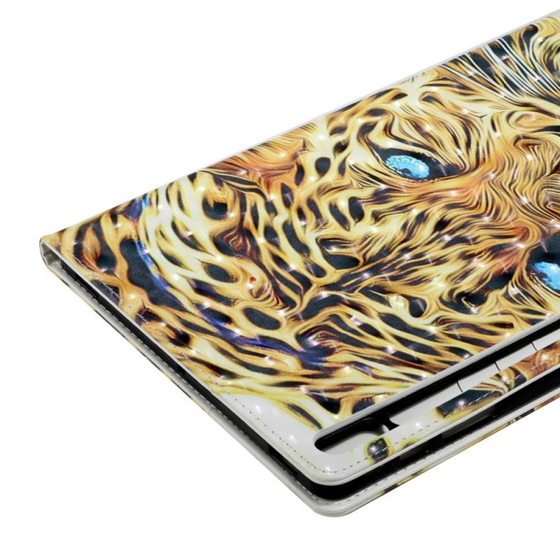 Läderskal Samsung Galaxy Tab S7 Plus Tigerkonst