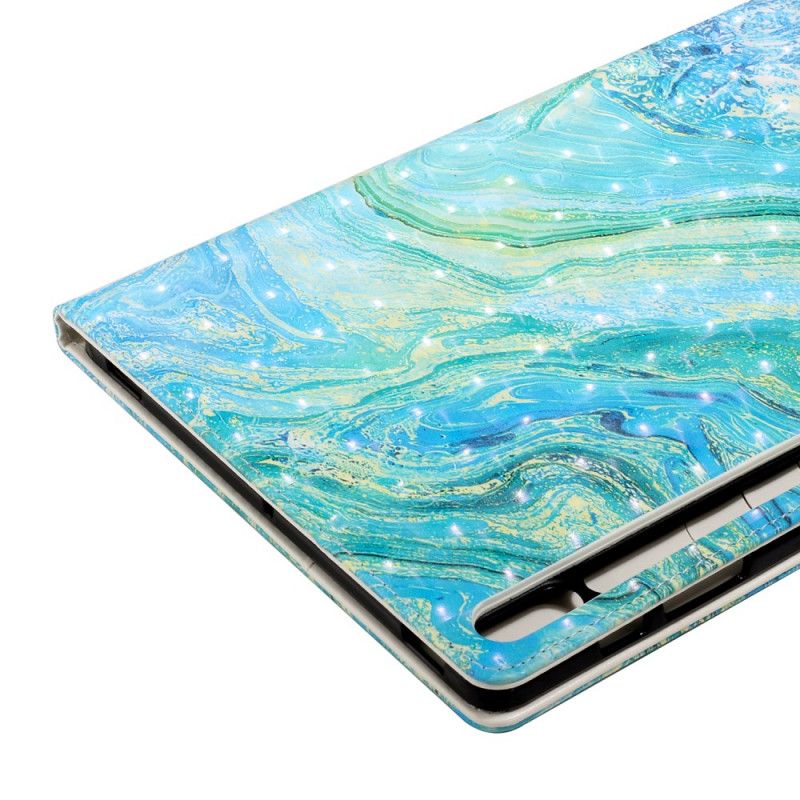 Skyddsfodral Samsung Galaxy Tab S7 Plus Grön Våg