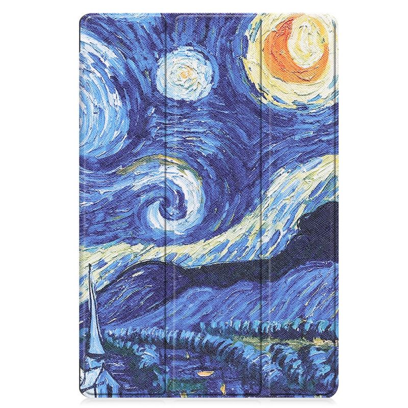 Smart Fodral Samsung Galaxy Tab S7 Plus Förstärkt Van Gogh