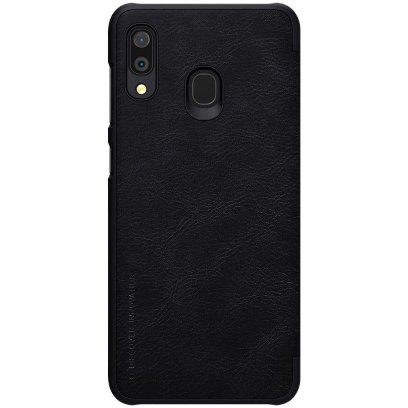 Folio-fodral Samsung Galaxy A30 Röd Nillkin Qin-Serien