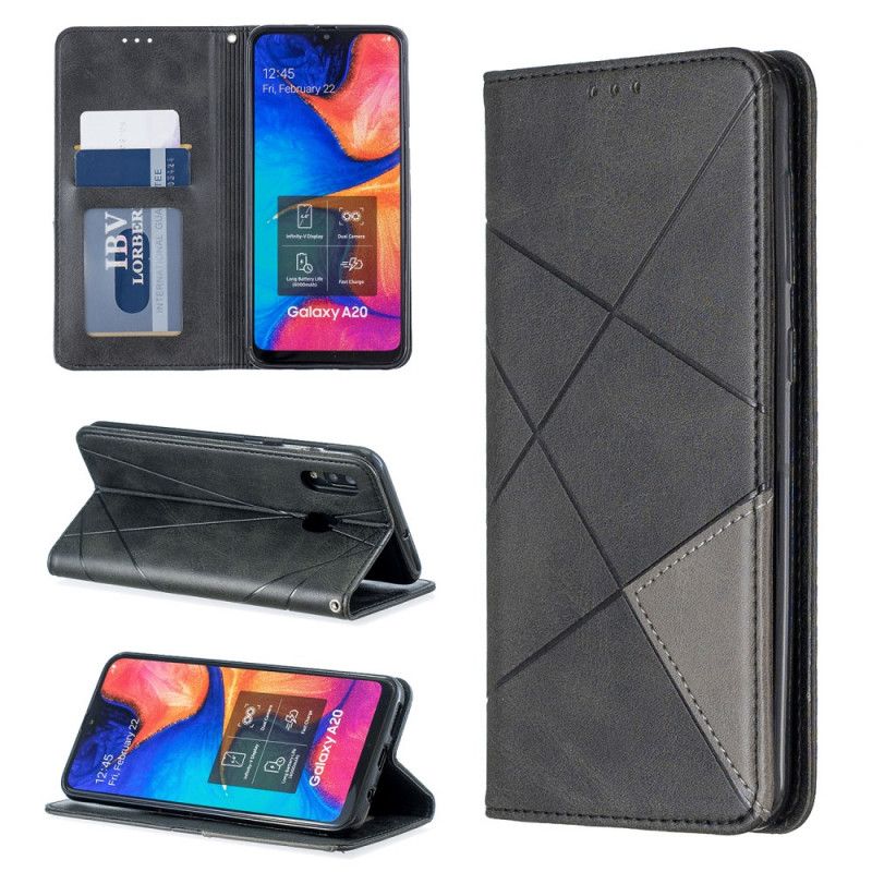 Folio-fodral Samsung Galaxy A30 Svart Artiststil