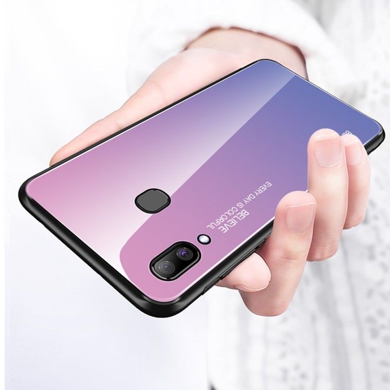 Skal Samsung Galaxy A30 Röd Galvaniserad Färg