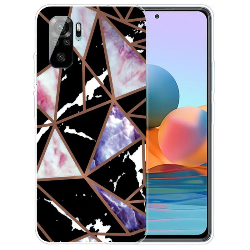 Skal Xiaomi Redmi Note 10 / Note 10S Svart Designarmarmor