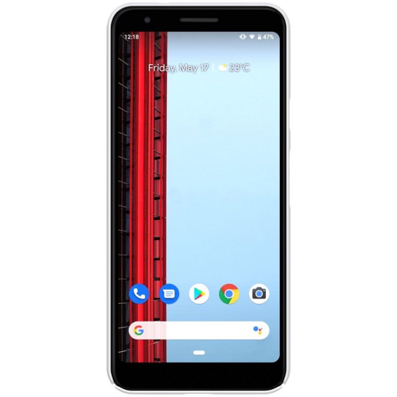 Skal Google Pixel 3A Gyllene Stel Frostad Nillkin