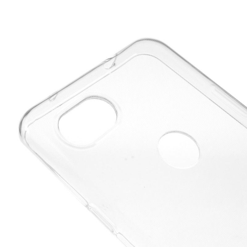 Skal Google Pixel 3A Transparent Silikon Halksäker