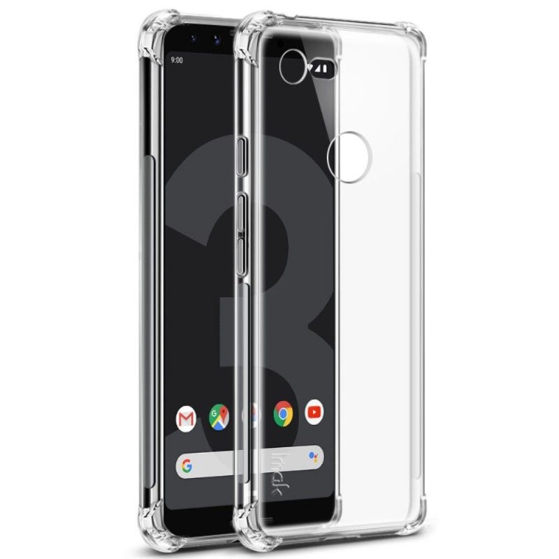 Skal Google Pixel 3 Grå Imak Hudkänsla