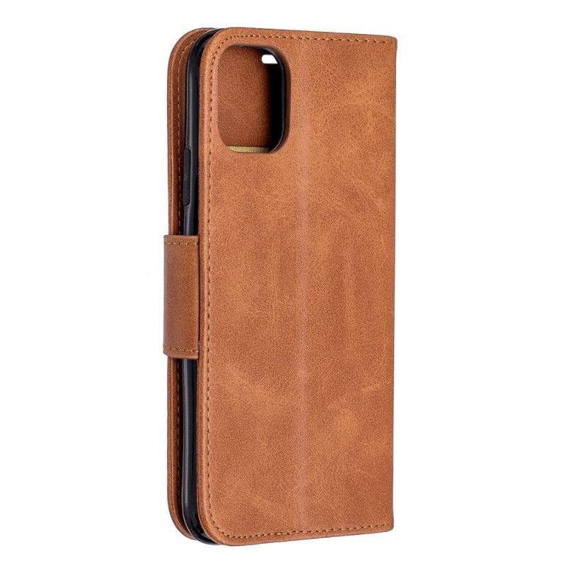 Fodral för iPhone 11 Brun Läderarmbandstil