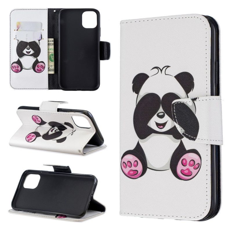 Fodral för iPhone 11 Rolig Panda