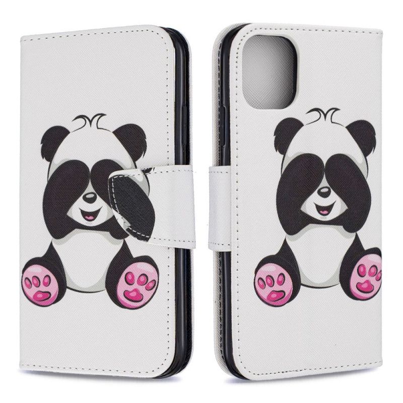 Fodral för iPhone 11 Rolig Panda