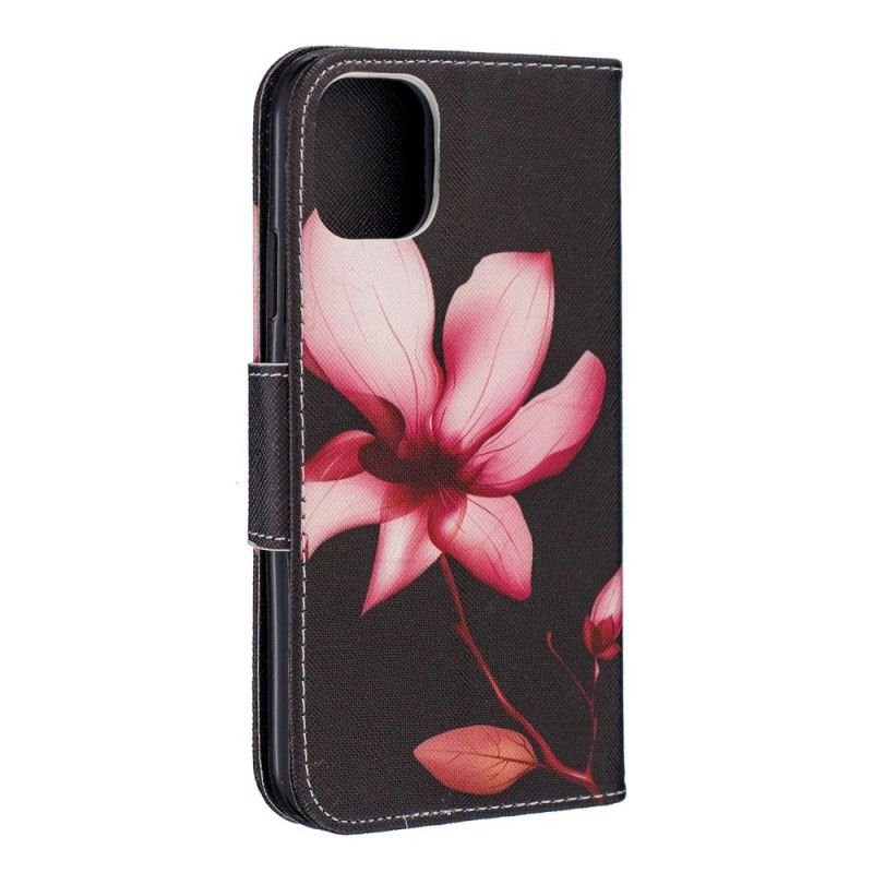 Fodral iPhone 11 Rosa Blomma