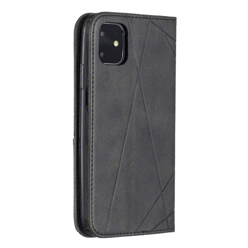 Folio-fodral iPhone 11 Svart Artiststil