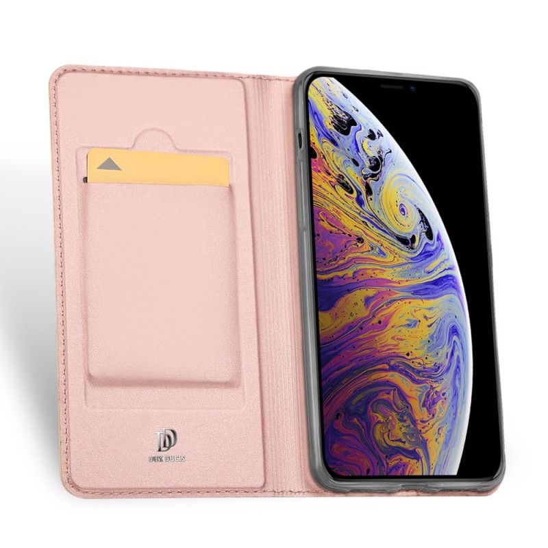 Folio-fodral iPhone 11 Svart Skin Pro Series Dux Ducis