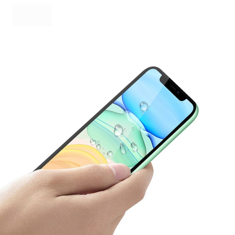 Mofi iPhone 11 Svart Skydd Av Härdat Glas