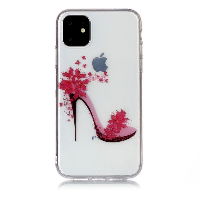 Skal iPhone 11 Blommig Pump