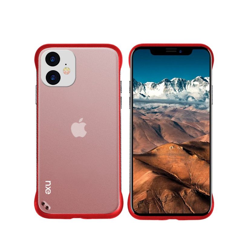 Skal iPhone 11 Gul Nxe Tydlig Serie Matt